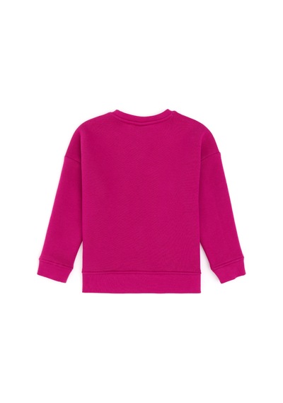 U.S. Polo Assn. Kız Çocuk Fuşya Şardonlu Bisiklet Yaka Basic Sweatshirt 50297451-VR023 U.S. Polo Assn. Kız Çocuk Fuşya Şardonlu Bisiklet Yaka Basic Sweatshirt 50297451-VR023