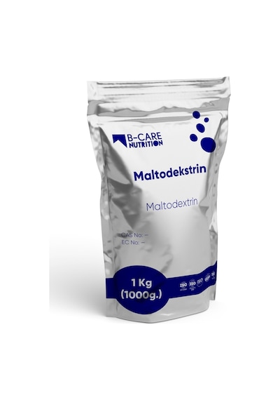 B-care Nutrition Maltodekstrin Maltodextrin Aromasız, Saf Ve Katkısız Avrupa Menşei 1 Kg 1000g.