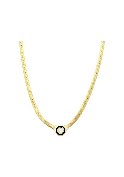 Serenay Kolye 718018 Gold Gümüş