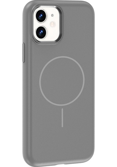 Apple Uyumlu iPhone 11 Kılıf M-safe Şarj Özellikli Metal Kamera Çerçeveli Zore Edi Silikon Kapak