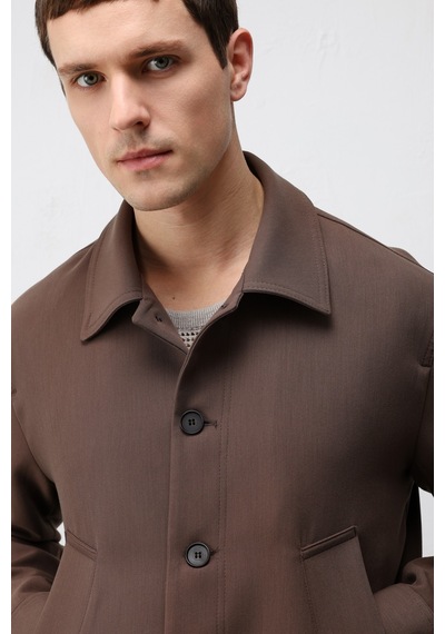 Antioch Relaxed Fit Baharlık Erkek Mont Kahve