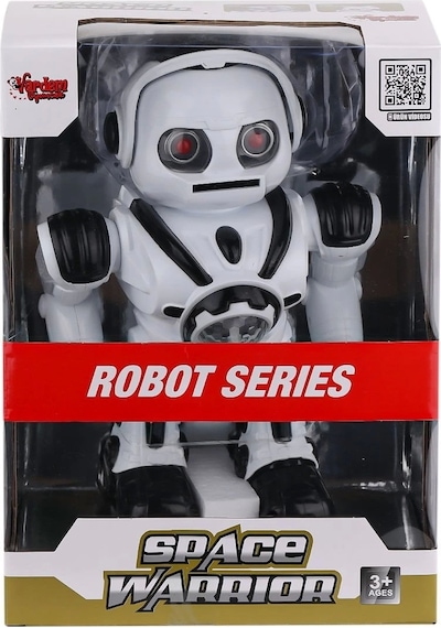 Df-6022 Işıklı Ve Müzikli Disk Atan Uzay Savaşçısı Robot