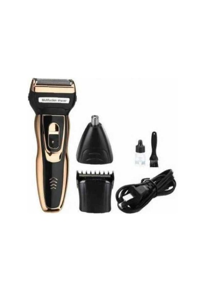 Geemy GM-6209 Profesyonel Üç Başlıklı Saç Sakal Kıl Kesme Makinesi