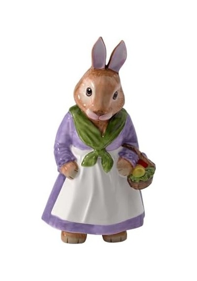 Bunny Tales Büyük Porselen Figür Mama Emma, Porselen, Renkli Diğer