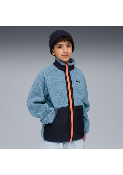 Puma Hybrıd Sherpa Genç Ceket 688405 34 Mavi