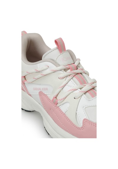 Kinetix Gafe F Krem Kız Çocuk Sneaker 000000000102016106 Bej-pembe