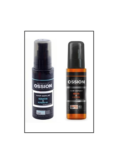 Ossion Argan Saç Serumu 75 Ml + Keratin Saç Serumu 75 Ml