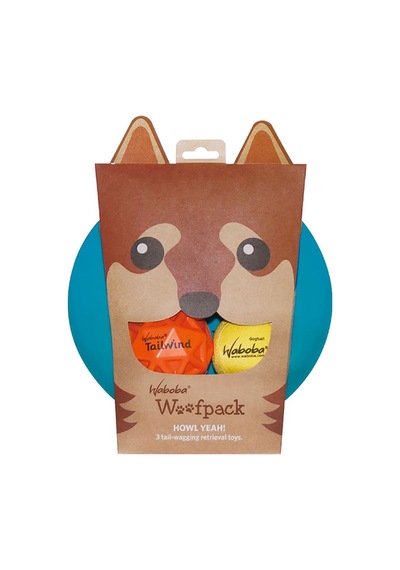 Waboba Woofpack Frizbi Top Köpek Oyuncağı Oyun Seti