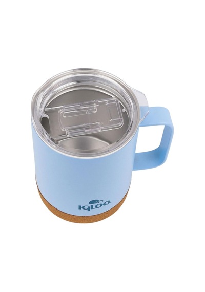 Çelik Mug Termos - Igloo - Cork - 350ml - Buzul Mavi - 205696 Diğer