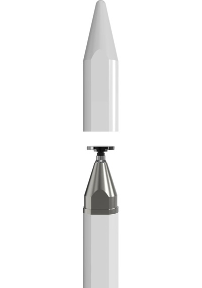 Znv Zenvia Mey İthalat Dokunmatik Stylus Kalem Pen 1101 - Beyaz Znv2025 Cmn