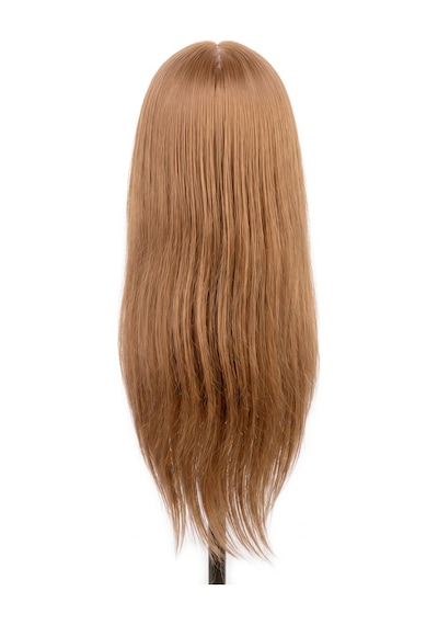 Kuaför Eğitim Mankeni / Yaki + Masa Aparatı / Karamel - Wugt-898381 Çok Renkli