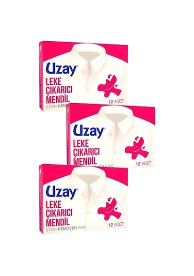 Uzay Leke Çıkartıcı Mendil 3 x 12'li