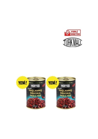 Meksika Fasulyesi Harras 400 Gr X 2 Adet