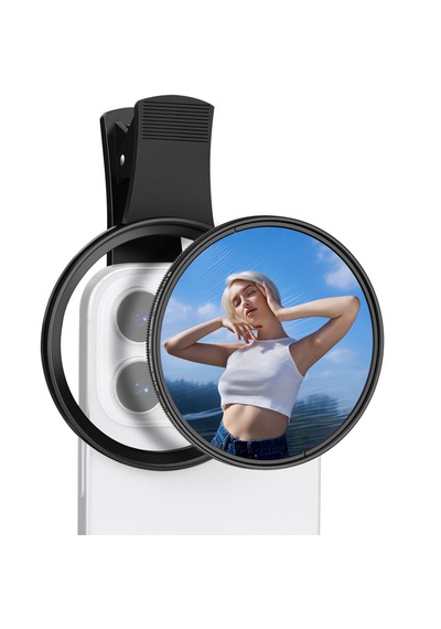 K&f Concept Klipsli 67mm Nd2-32 Filtre Seti - Tüm Telefonlar İçin 1-5 Stop