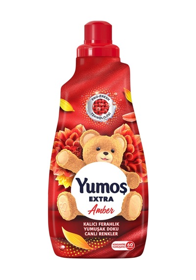 Yumoş Extra Konsantre Çamaşır Yumuşatıcı Amber 1440 Ml 60 Yıkama
