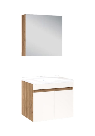 %100 Mdf 65 Cm Saura Banyo Dolabı Beyaz %100 Mdf 65 Cm Saura Banyo Dolabı Beyaz