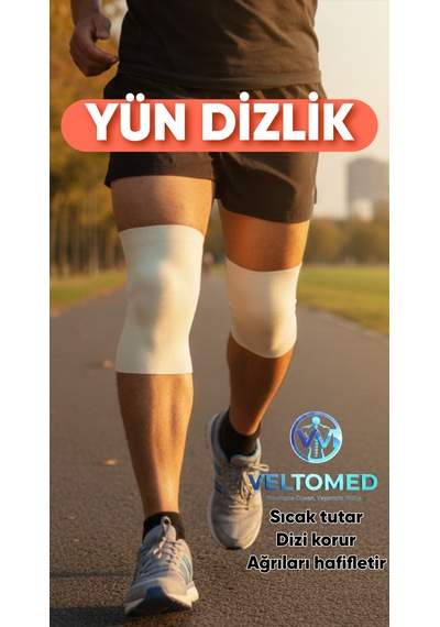 S Beden Yün Dizlik Isıtır Sıcak Tutar Unisex Giyilen Model 1 Çift S