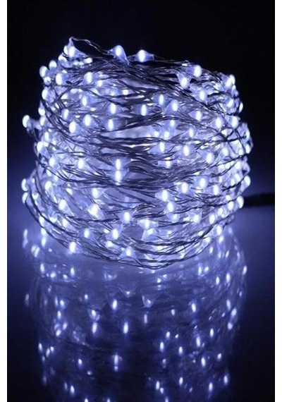 Pilli 5 Metre Dekoratif Peri Led Beyaz Aydınlatma Süsleme Lambası - Cc60yt1256byu Beyaz