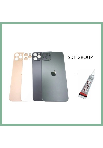 Bşkvirgo İphone 11 Pro Max Uyumlu Arka Batarya Pil Kapağı Uzay Gri Bsk2026
