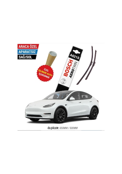 Tesla Model Y Silecek 2021-2024 Bosch Aerotwin A621s