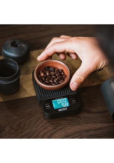 Ayrex Wacaco Exagram Zamanlayıcılı Kahve Tartısı, 0.1g/2kg Yüksek Hassasiyetli, Dokunmatik Düğmeli Mutfak Tartı Diğer