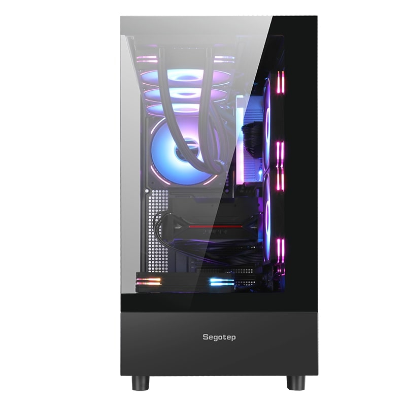 Segotep Endura Pro+ Siyah 750w 80+ Bronze E-atx Pcıe 5.1 Kasa 6xargb Fan