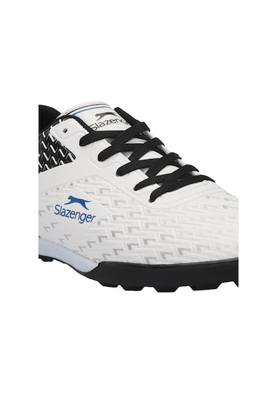 Slazenger CYCLE I Erkek Halı Saha Beyaz / Siyah Futbol Ayakkabısı