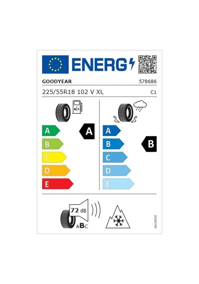 Goodyear 225/55R18 102V XL Vector 4Seasons Gen-3 Pe Dört Mevsim Lastiği 2026