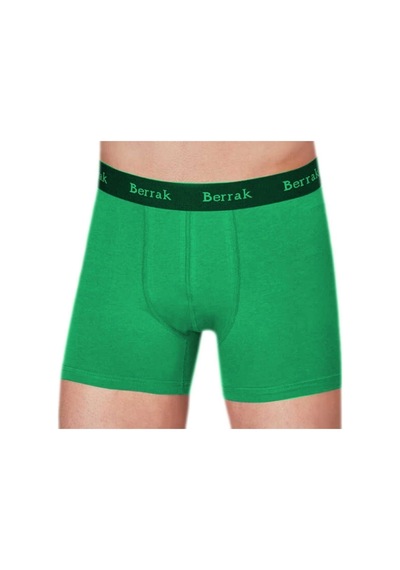 3 Adet Yeşil Renk Modal Boxer Yeşil