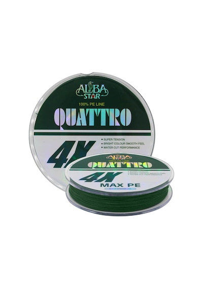 Albastar Quattro 4X İp Misina Yeşil