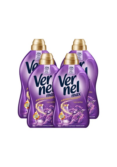 Vernel Max Aromatherapy 1440 Ml Lavanta X 4 Adet 4'lü Set