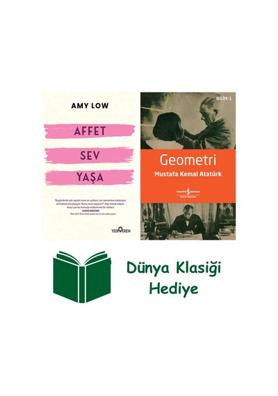 Affet Sev Yaşa + Geometri + Dünya Klasiği Hediye