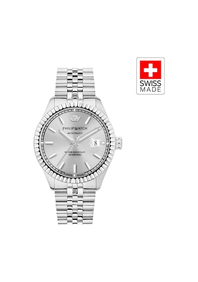 Phılıp Watch R8223597028 Erkek Kol Saati Metalik Gri