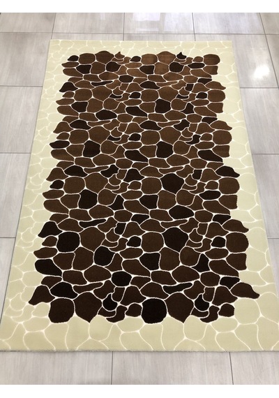 Saray Halı Klasik 10698 V 150X230 Kahve Krem 4 M2 Halı !