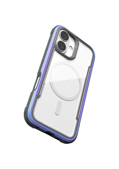 Apple Uyumlu iPhone 16 Kılıf Magsafe Şarj Özellikli Airbagli Raptic Shield Serisi Şeffaf Arka Yüzey Kapak Renkli
