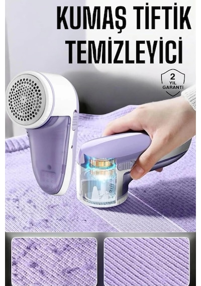 Tiftik Temizleme Makinesi Usb Şarjlı Tüy Toplayıcı Kablosuz Çok Renkli
