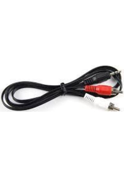 2 Rca To 3 5 Jack Aux Kablo-Ses Sistemi Kablosu 1 5 Metre