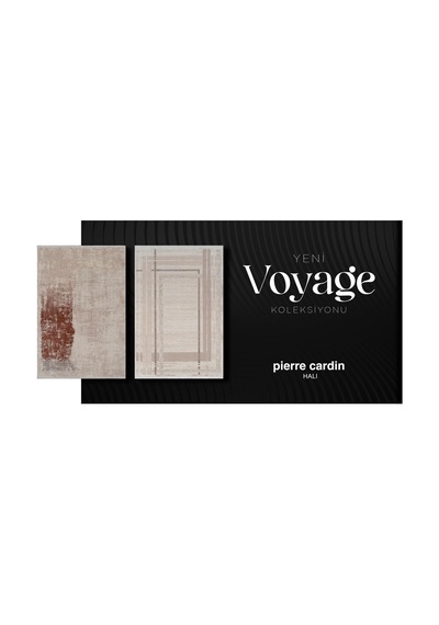 Pierre Cardin Voyage Kj02a Gri Vizon Viskon Akrilik Yumuşak Dokulu Modern Halı