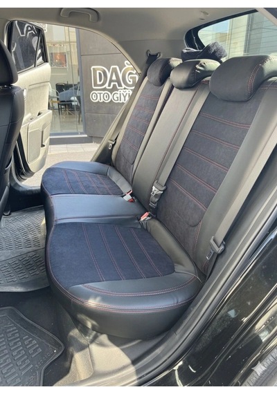 Kia Rio-orta 01 Dinamika-kenar Siyah Deri