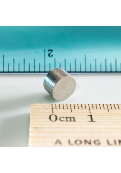 10 Adet Çap 8mm X Kalınlık 5mm Silindir Süper Güçlü Neodyum Mıknatıs