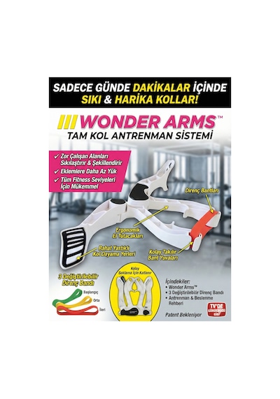 Wonder Arms Kol Gym Aleti Acı Kahverengi