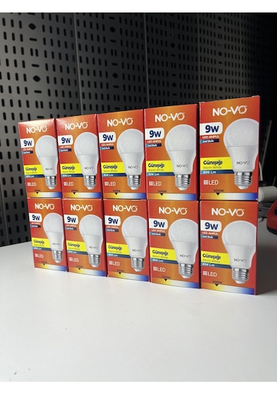 10 Adet Gün Işığı Led Ampül 10Adet