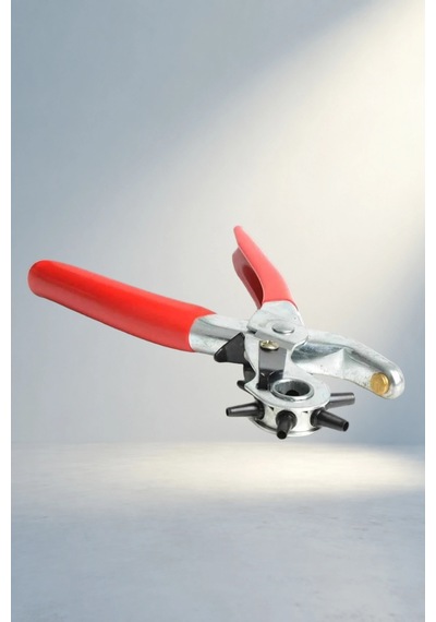 Ergonomik Kemer Delme Pensi 6'lı Set Deri Kumaş Kullanımı