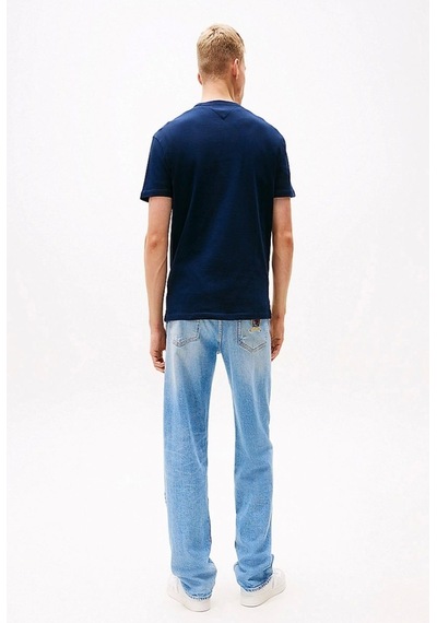 Tommy Hilfiger Tommy Jeans Erkek Lacivert T-shirt Lacivert
