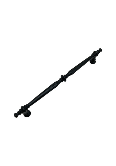 Muse Desenli Siyah Metal Dolap Kulpu Mobilya Ve Mutfak Dolap Kulpu Siyah 160mm 1 Adet Siyah