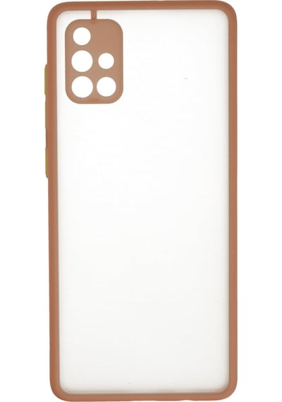 Samsung Galaxy Uyumlu   A71 Kılıf Montreal Silikon Kapak - Pembe