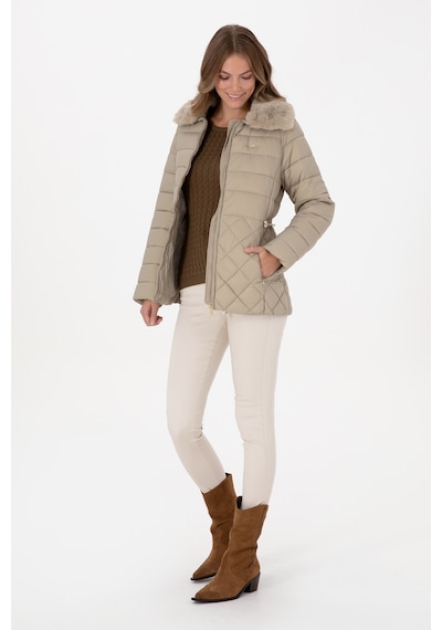 U.s. Polo Assn. Kadın Açık Haki Mont 50308797-vr183 Acık Hakı
