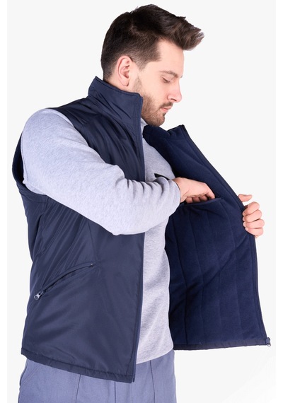 Owl Micro Yelek İçi Polarlı Lacivert