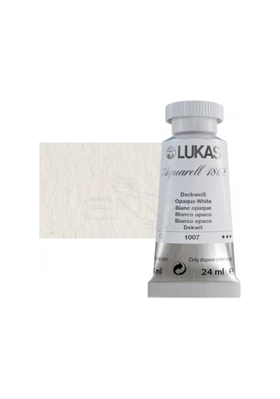 Lukas Aquarell 1862 Artist 24ml Sulu Boya 1007 Opaque White Seri 2 Diğer