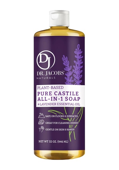 Dr. Jacobs Naturals Lavanta Özlü Çok Amaçlı Bitkisel Kastil Sabun 946ml